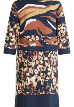 Betty Barclay Shirtkleid Print 3/4 Arm  blau S23 14192166