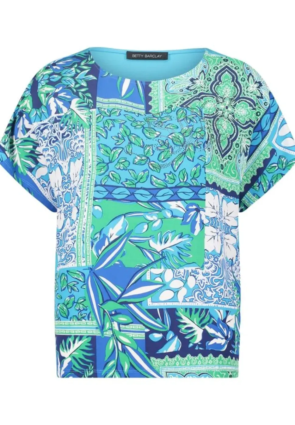 Betty Barclay Shirt oversize mit Aufdruck blau Paisley S14 20742081