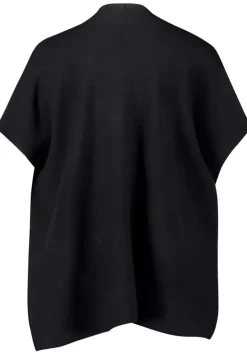 Betty Barclay Strick- Cape Seitenschlitze schwarz S23 50021036