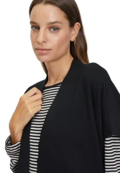 Betty Barclay Strick- Cape Seitenschlitze schwarz S23 50021036