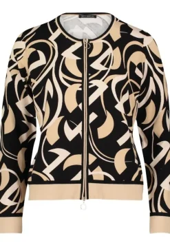 Betty Barclay Strick-Cardigan SCHWARZ/BEIGE PATTERN 52071021