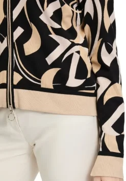 Betty Barclay Strick-Cardigan SCHWARZ/BEIGE PATTERN 52071021