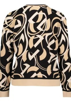 Betty Barclay Strick-Cardigan SCHWARZ/BEIGE PATTERN 52071021