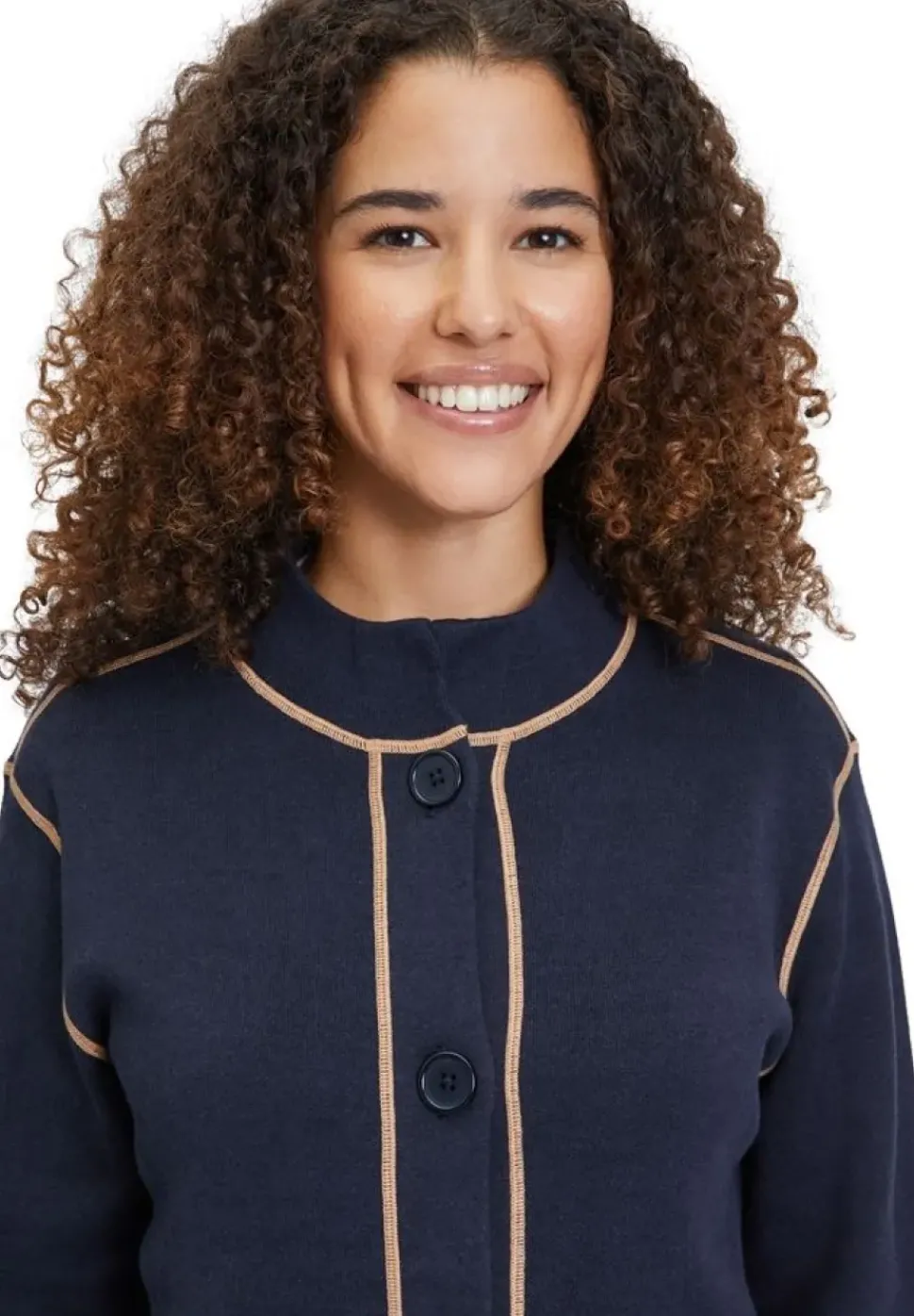 Betty Barclay Strickjacke Stehkragen S23 50172243