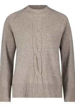 Betty Barclay Strickpullover Stehkragen Zopfmuster S23 59881026