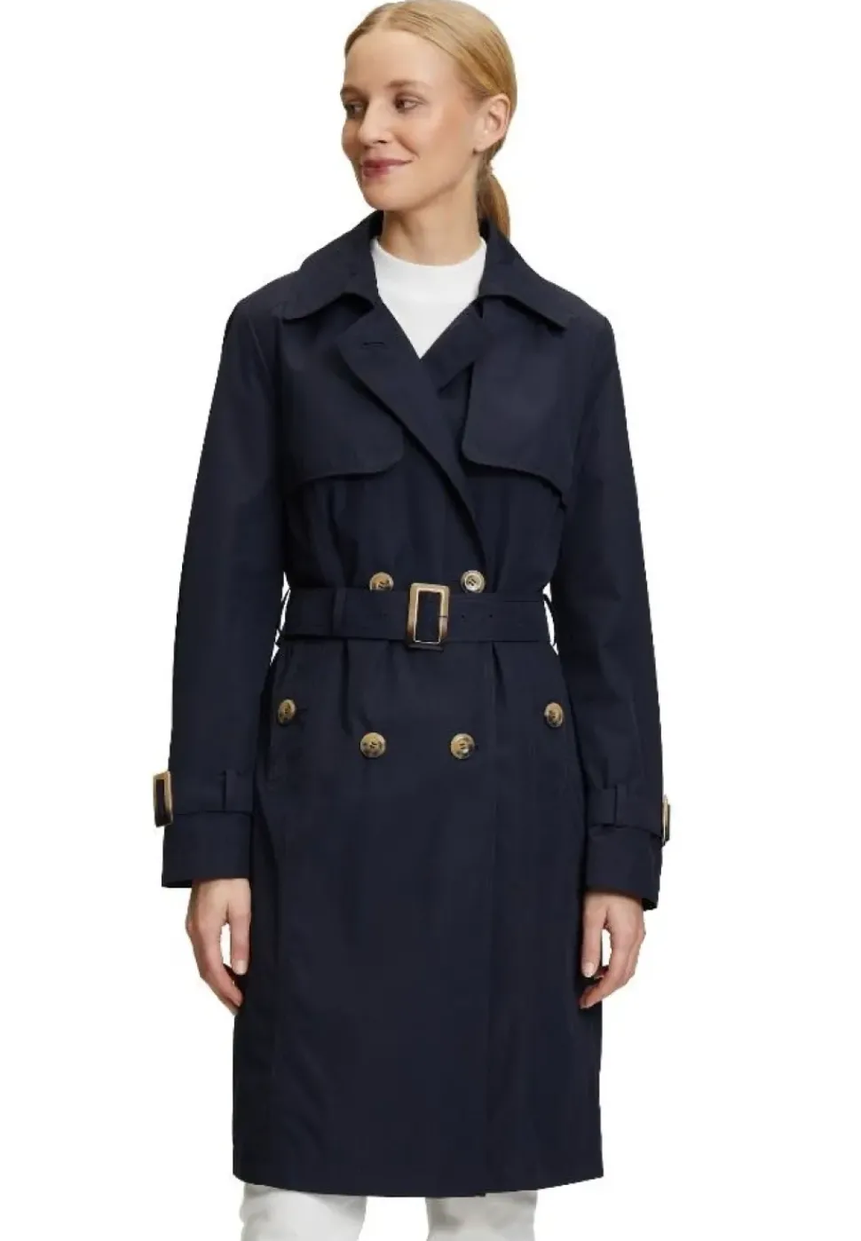 Betty Barclay Trenchcoat Reverskragen blau S14 76562036