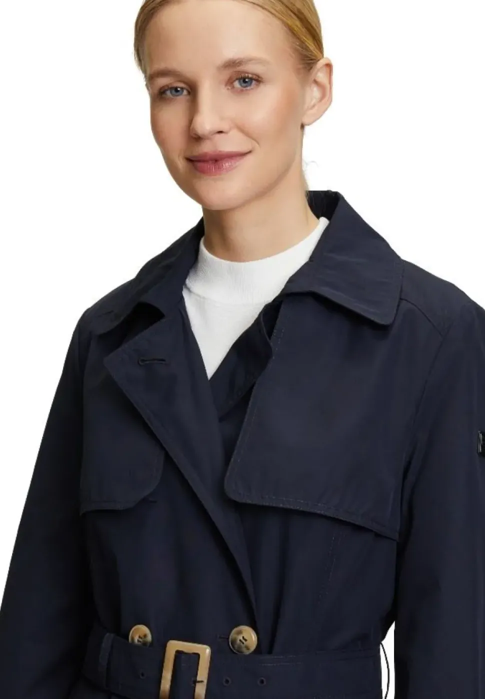 Betty Barclay Trenchcoat Reverskragen blau S14 76562036