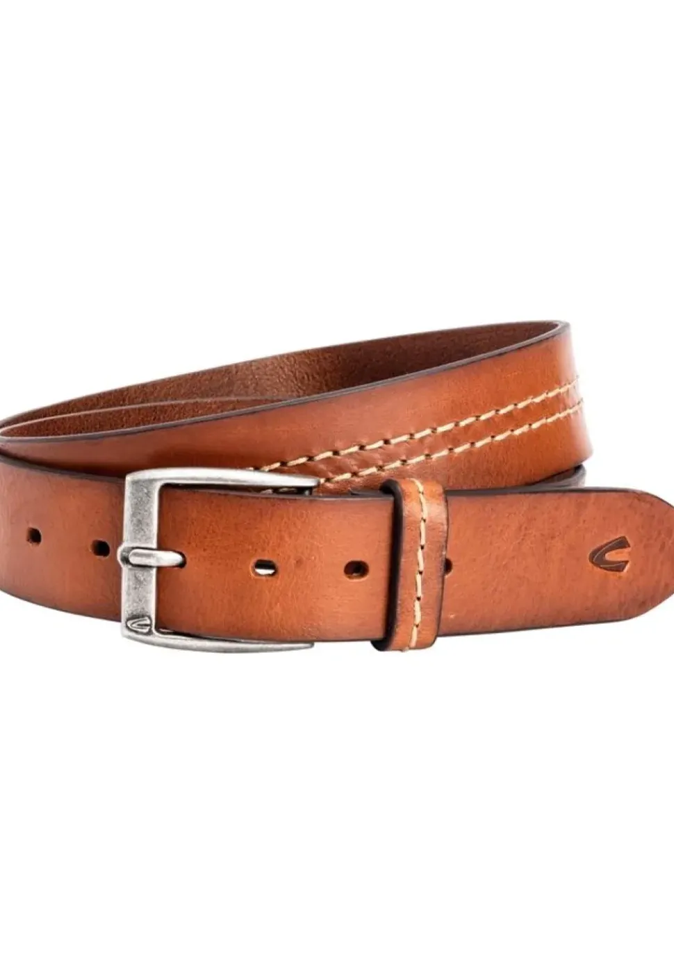 Camel Active Gürtel aus Vollrindleder in cognac und braun 9B03402030