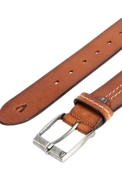 Camel Active Gürtel aus Vollrindleder in cognac und braun 9B03402030