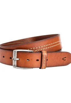 Camel Active Gürtel aus Vollrindleder in cognac und braun 9B03402030