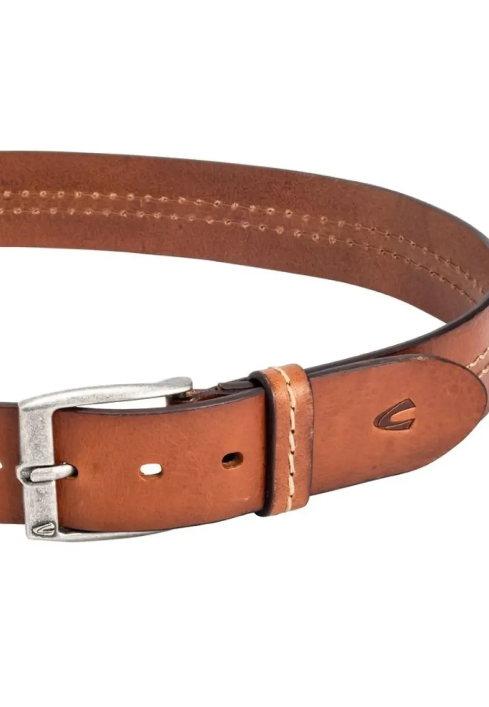Camel Active Gürtel aus Vollrindleder in cognac und braun 9B03402030