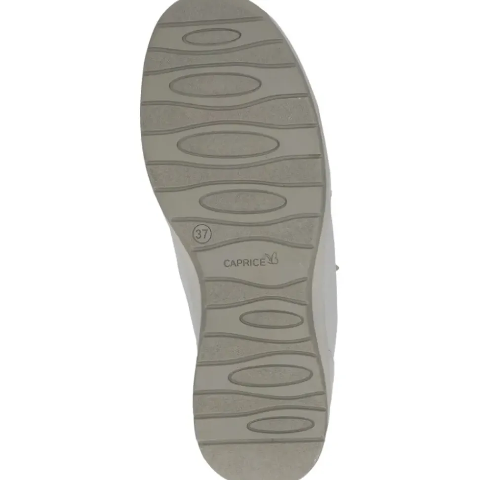 Caprice Damen Sneaker Leder H- Weite Wechselfußbett weiß S14 9-23752-42