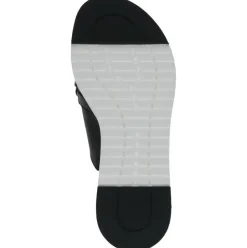 Caprice Lederpantolette MEMOTION schwarz S13  9-9-27206-20