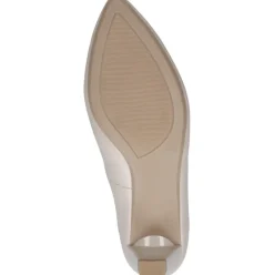 Caprice Pumps Leder klassisch G- Weite beige S14 9-22400-42