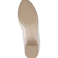 Caprice Pumps Leder Lasercuts H- Weite beige S14 9-22501-42
