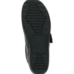 Caprice Slipper Leder Mehrweite "H" Wechselfußbett schwarz S23 9-24706-41