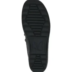 Caprice Slipper Leder Weite H schwarz S23 9-24705-41
