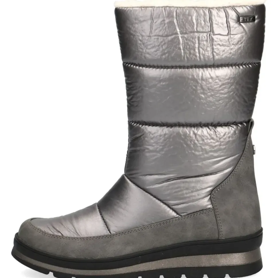 CAPRICE Stiefelette TEX-Membran Warmfutter Wechselfußbett AIRMOTION grau S22 9-9-26430-29