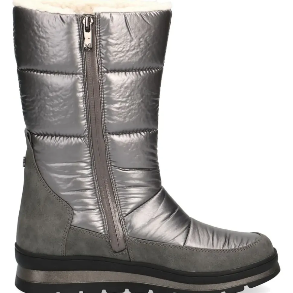 CAPRICE Stiefelette TEX-Membran Warmfutter Wechselfußbett AIRMOTION grau S22 9-9-26430-29