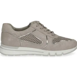 Caprice walking on Air Damen Sneaker Wechselfußbett Airmotion grau grün S13 9-9-23706-20