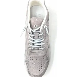 Cetti Herren Sneaker grün, silber, braun C848