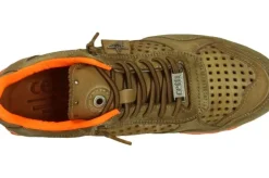 Cetti Herren Sneaker grün, silber, braun C848