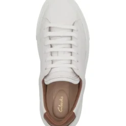 CLARKS HERO LITE Sneaker Leder weiß 26161109