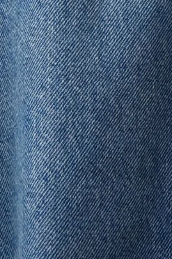 EDC ausgestellte Retro-Jeans blau S23 023CC1B326