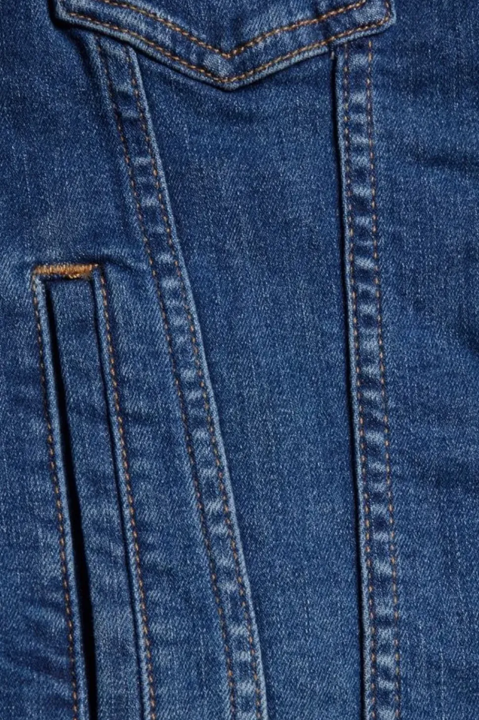 EDC Jeansjacke im Used-Look, Organic Cotton Denim NOS 991CC1G301