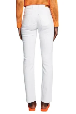 EDC Jeans mit Reißverschlussdetail weiß S23 033CC1B306