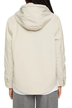 EDC Outdoor Jacke recycelt wasserabweisend beige S12 012CC1G301