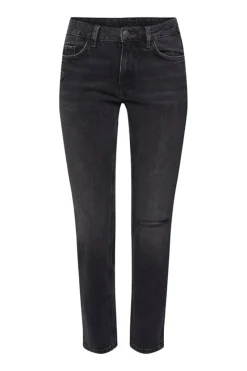 EDC Stretch Jeans im Destroyed-Look schwarz S23 092CC1B317