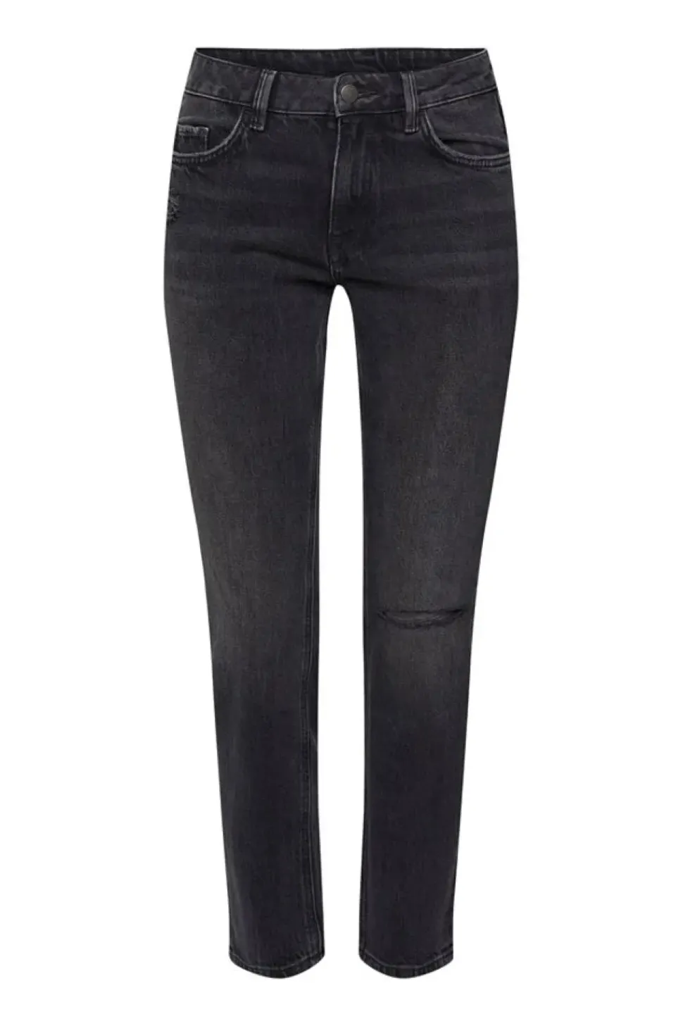 EDC Stretch Jeans im Destroyed-Look schwarz S23 092CC1B317