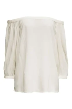 Esprit Bluse Carmen 3/4 Arm weiß orange 030EE1F318
