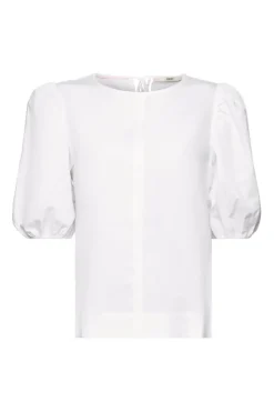 Esprit Bluse mit Puffärmeln weiß S23 053EE1F309
