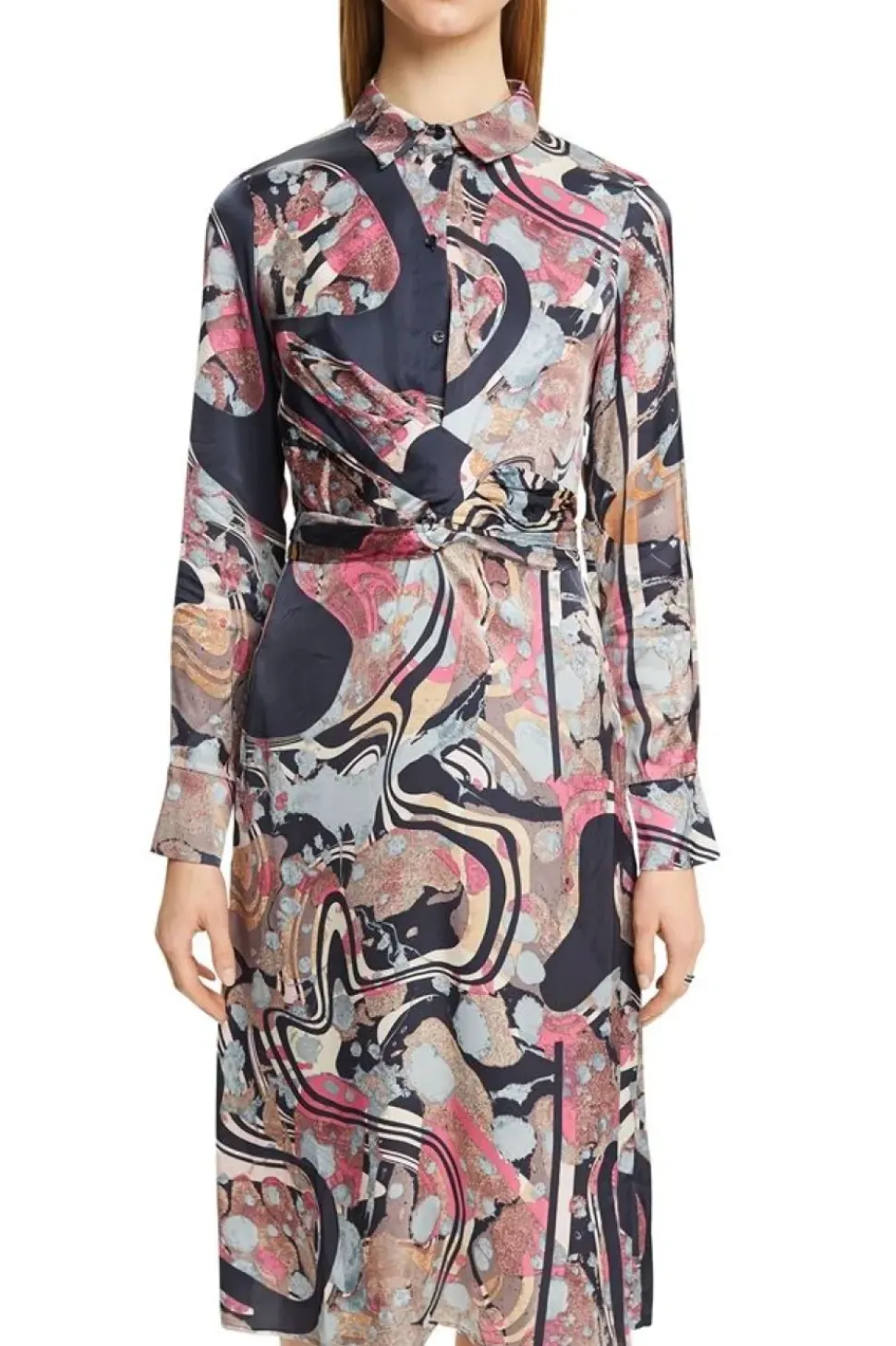 ESPRIT Collection Kleid kurz gemustert S13 122EO1E310