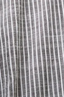 Esprit Hemdblusenkleid mit Gürtel, 100 % Baumwolle grau S23 063EE1E319