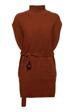 ESPRIT Poncho mit Gürtel aus responsible wool 091EA1Q312