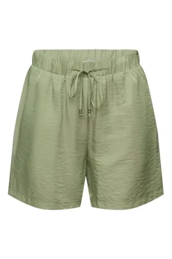Esprit Pull-on-Shorts aus Satin grün S23 063EE1C303