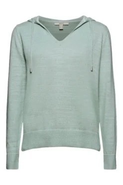 ESPRIT Pullover Hoodie Leinen 031EE1I302
