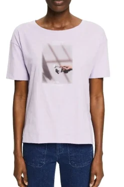 ESPRIT T-Shirt mit Fotoprint aus Bio-Baumwolle 032EE1K330