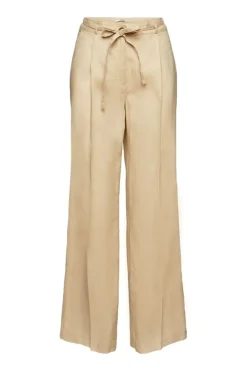 Esprit Weit geschnittene Leinenhose beige, grün, pink, schwarz S23 033EE1B345