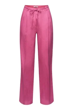 Esprit Weit geschnittene Leinenhose beige, grün, pink, schwarz S23 033EE1B345