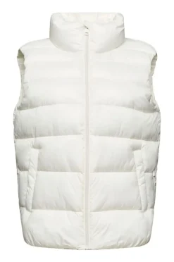 ESPRIT Weste thermoisolierende wasserabweisend weiß, pink S14 014EE1H301