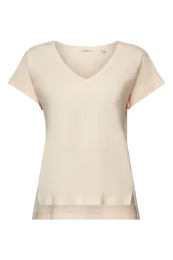 Esprit Women Tshirt short sleeve weiß, beige, grün, schwarz S23 063EE1K302