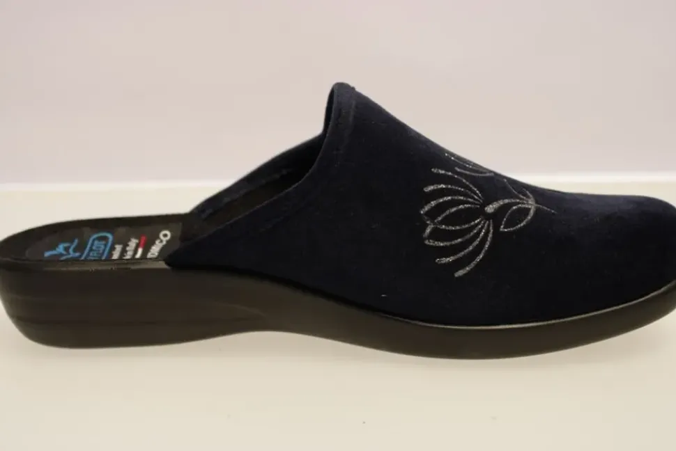 Fly Flot Hausschuh Hauspantolette blau 863867