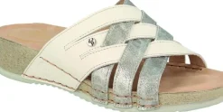 Fly Flot Hausschuh Hauspantolette grau kombi 391044