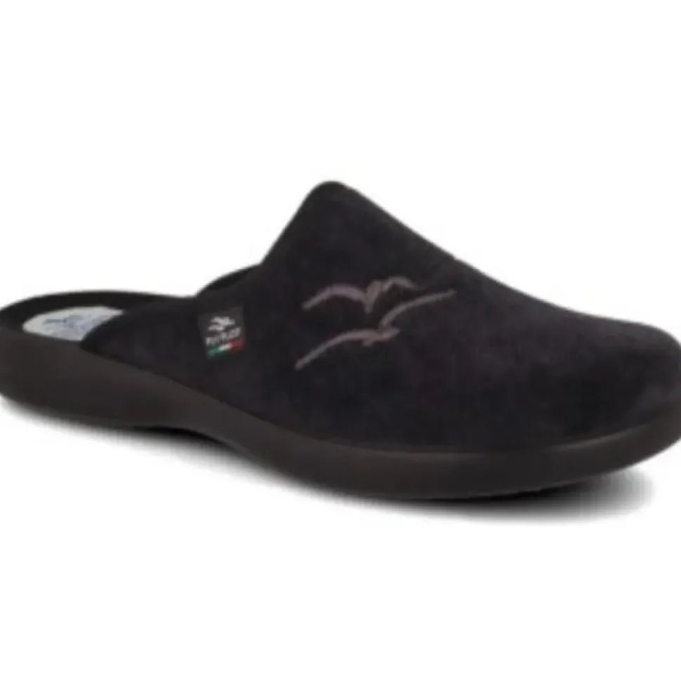 Fly Flot Hausschuh schwarz 882272