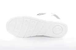 Fußbequem Damen Sandale Leder Wechselfußbett weiß S13 6006/1