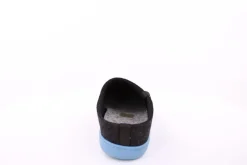Fuß Bequem Herren Hausschuh Pantolette Wechselfußbett blau, schwarz S23 801/01